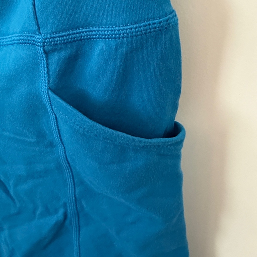 Oiselle Pocket Jogger 5.25” shorts 8 teal - Picture 3 of 5